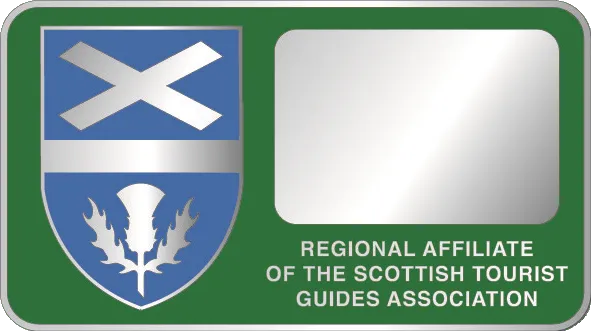 Scottish Tour Guides Association Green Badge Holder